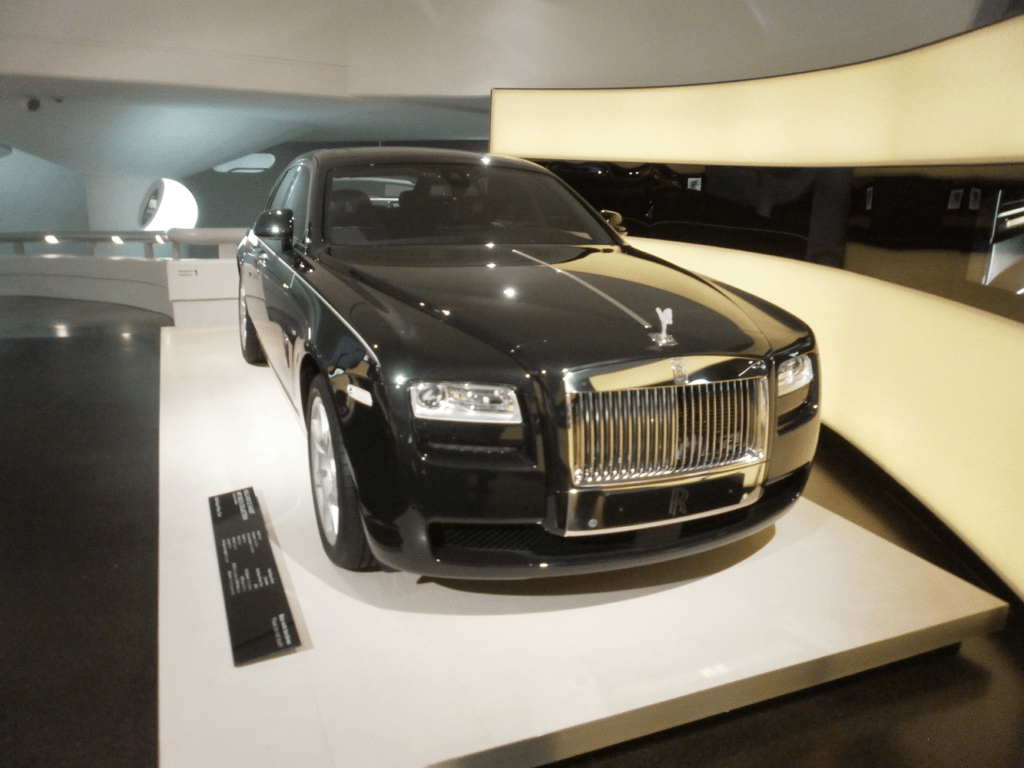 Rolls Royce at the BMW Museum in Germany. Not an Essential Expense