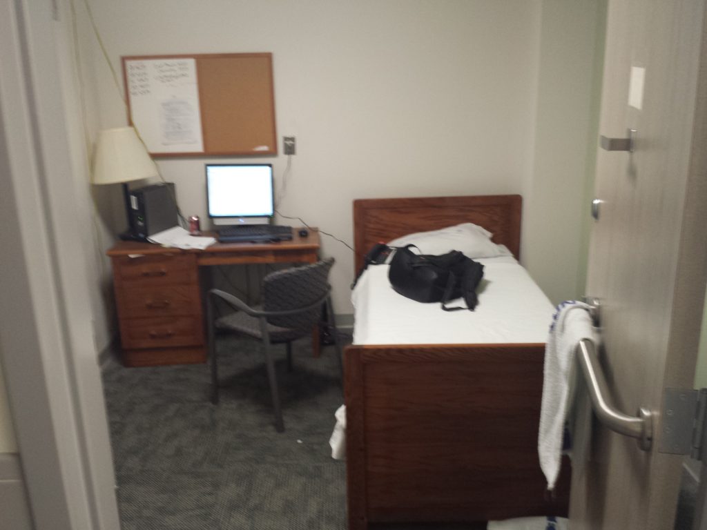 My call room as a resident